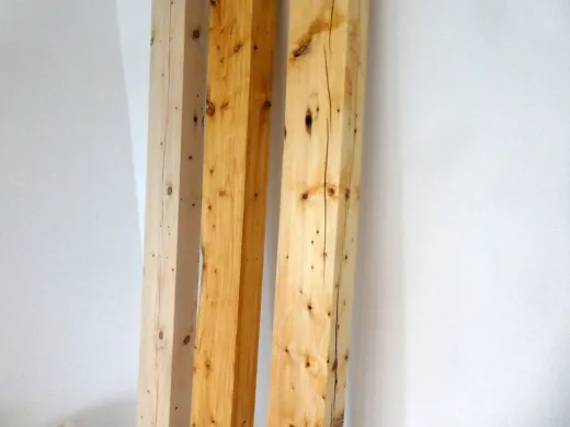 Designbalken gehobelt