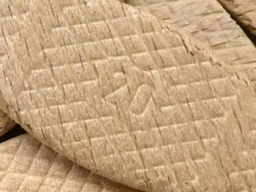 Flachdübel aus Buche – Größen 20, 10, 0 – 50 Stück