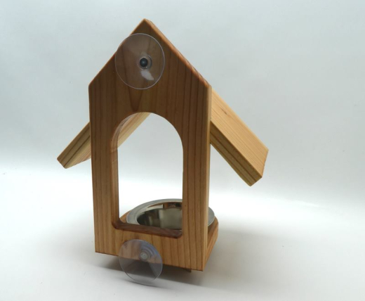 Vogelfutterhaus &quote;Finn&quote;, für die Fensterscheibe