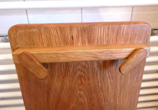 Regal für Badheizkörper, Buche