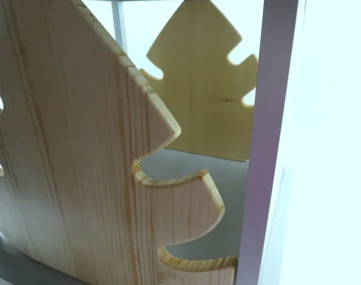 Pflanzentisch "Monstera" silbergrau