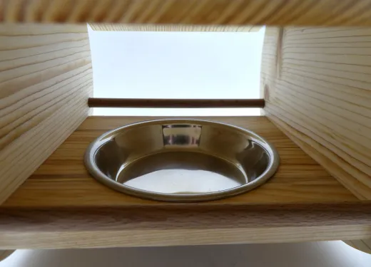 Vogelfutterhaus "Apfel", Fichtenholz, zum Aufhängen