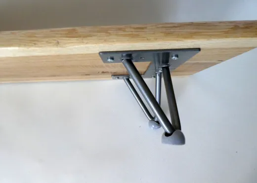 Zimmerpflanzenbank aus massivem Eichenholz – rustikal & stilvoll