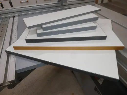 Konstruktionsspanplatte weiß Konstruktionsspanplatte weiß