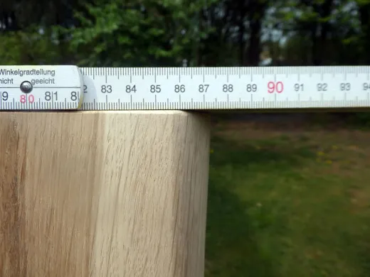 DIY-Tischplatte aus Massivholz mit Baumkante – Unikat zum Selbstgestalten