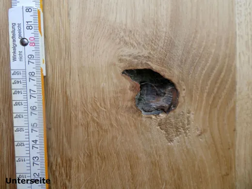 DIY-Tischplatte aus Massivholz mit Baumkante – Unikat zum Selbstgestalten